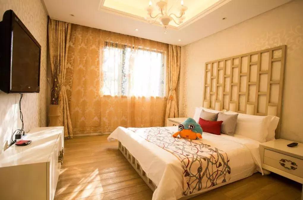 泰州溱湖一座人文湖景别墅，享受1800米湿地深处云海温泉丨欢墅