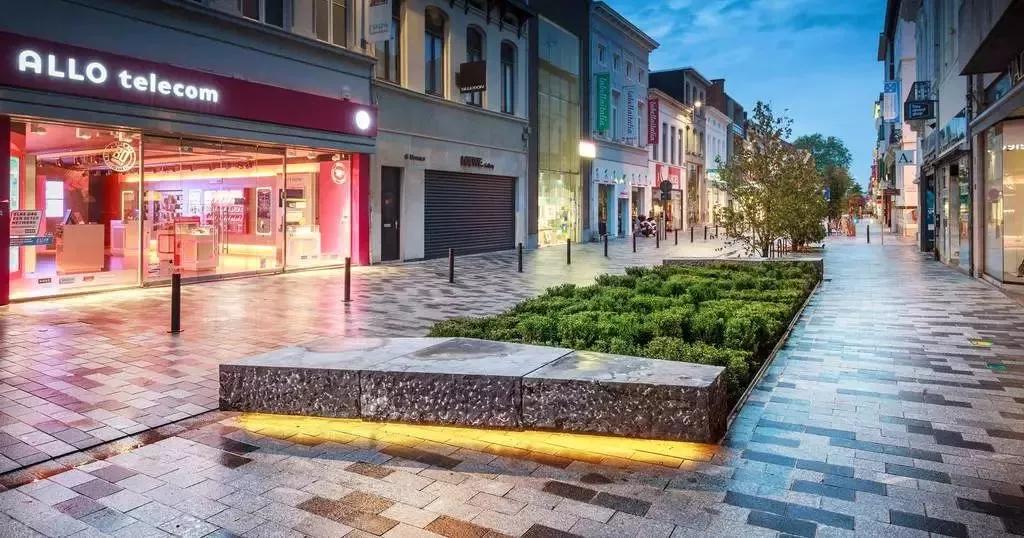 商业街景观设计案例及原则,商业街景观设计案例