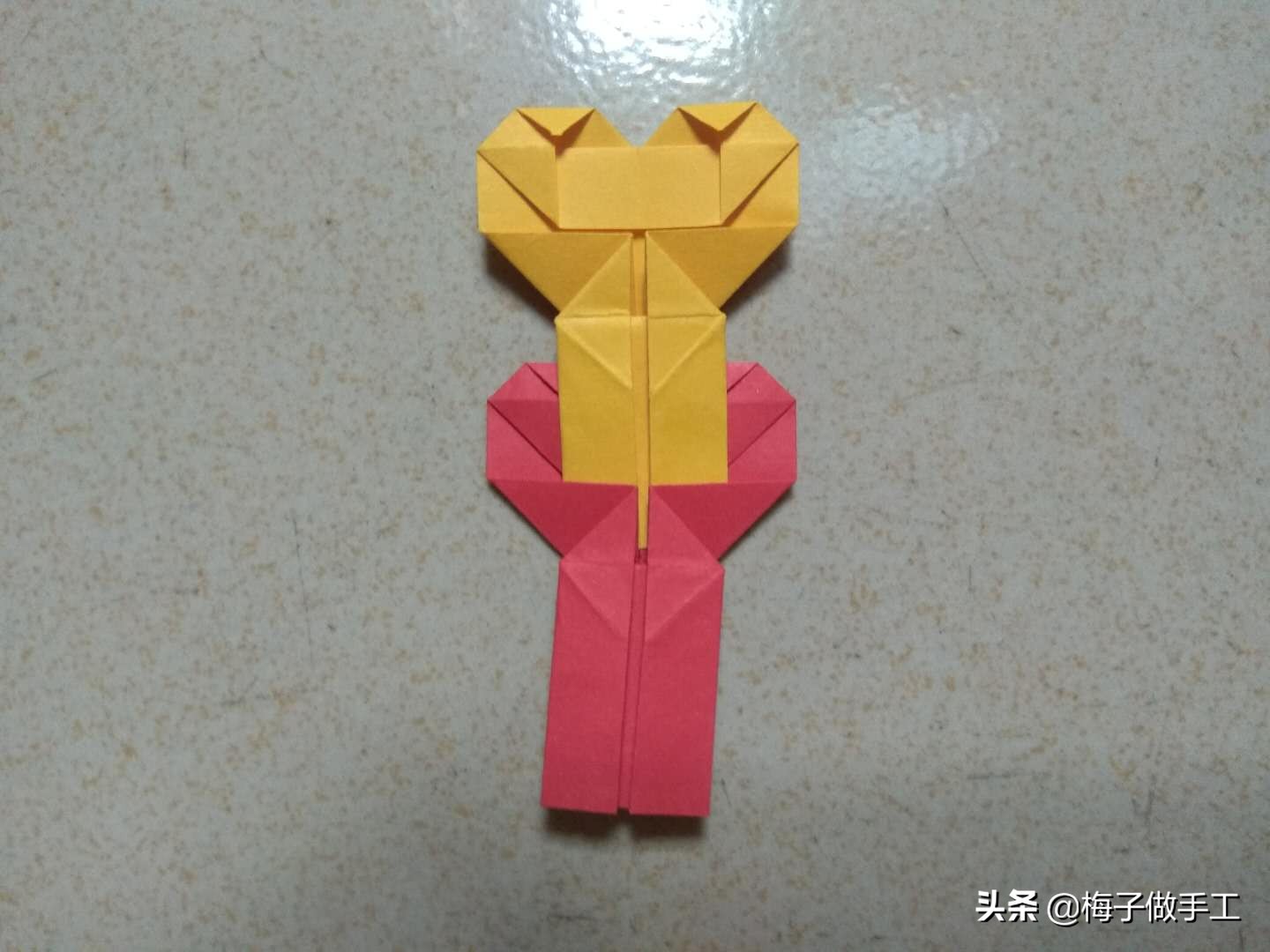 520表白折纸爱心,520表白折纸信封简单