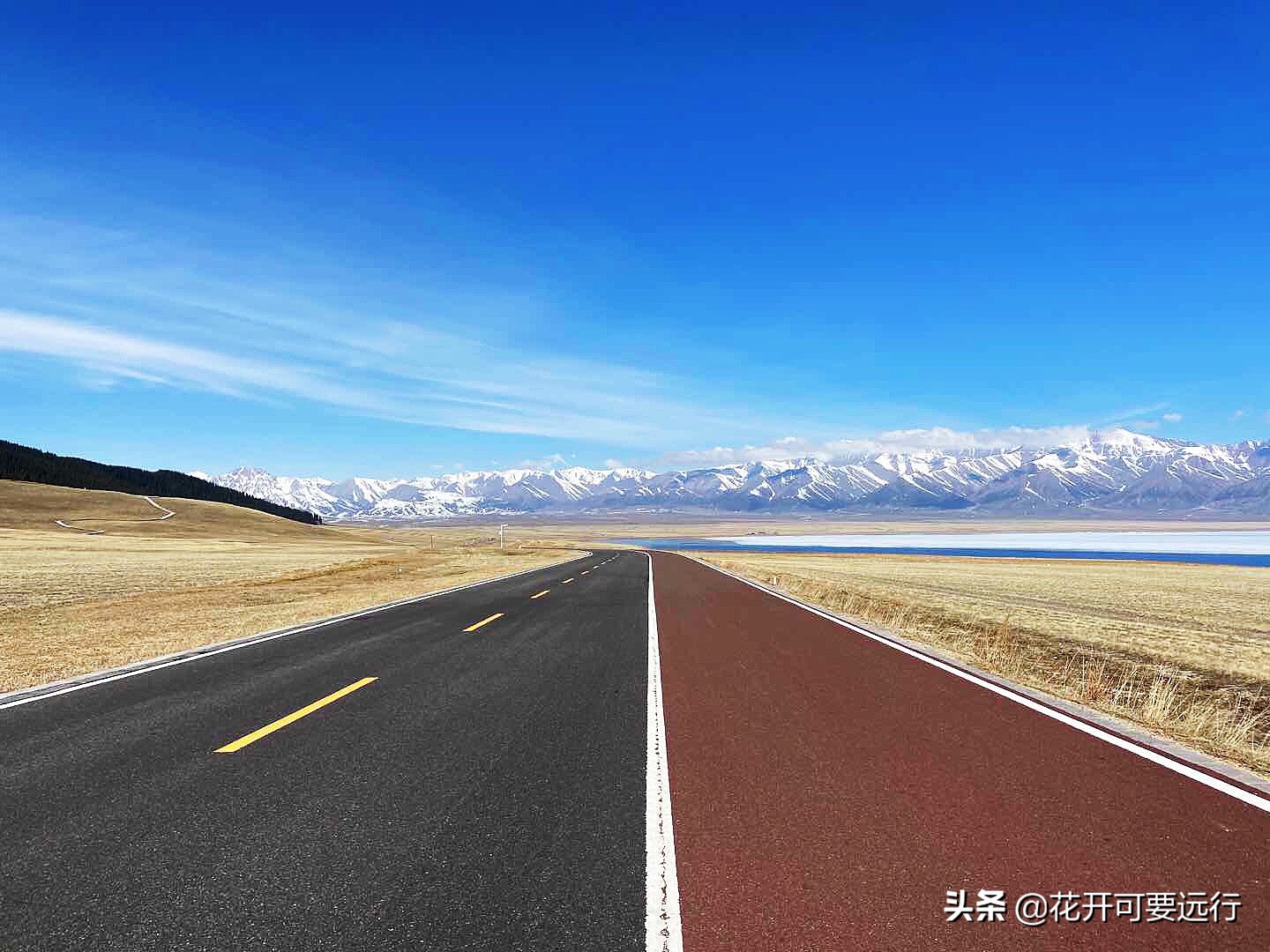 撒贝宁游塞里木湖,撒贝宁赛里木湖