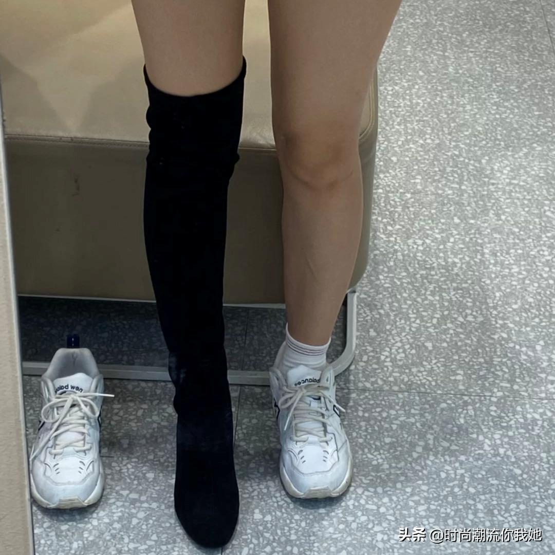 这些靴子粗腿女生穿，真的太显瘦了