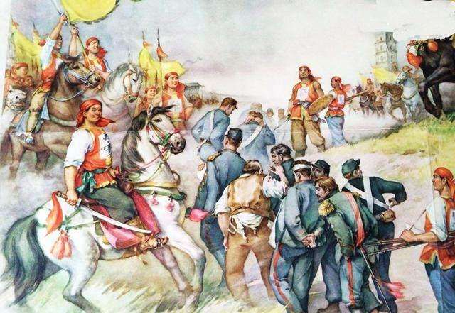 洋枪队是谁统领的,洋枪队近代化