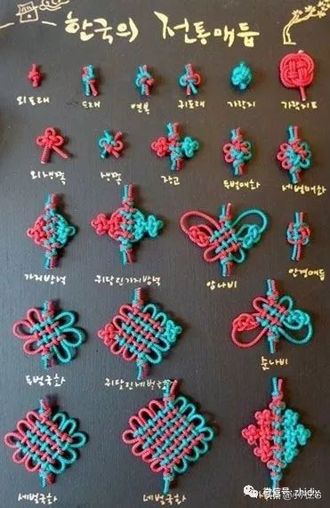 浓浓中国风！绳艺手工怎么少的了中国结？（绳艺教程合集）