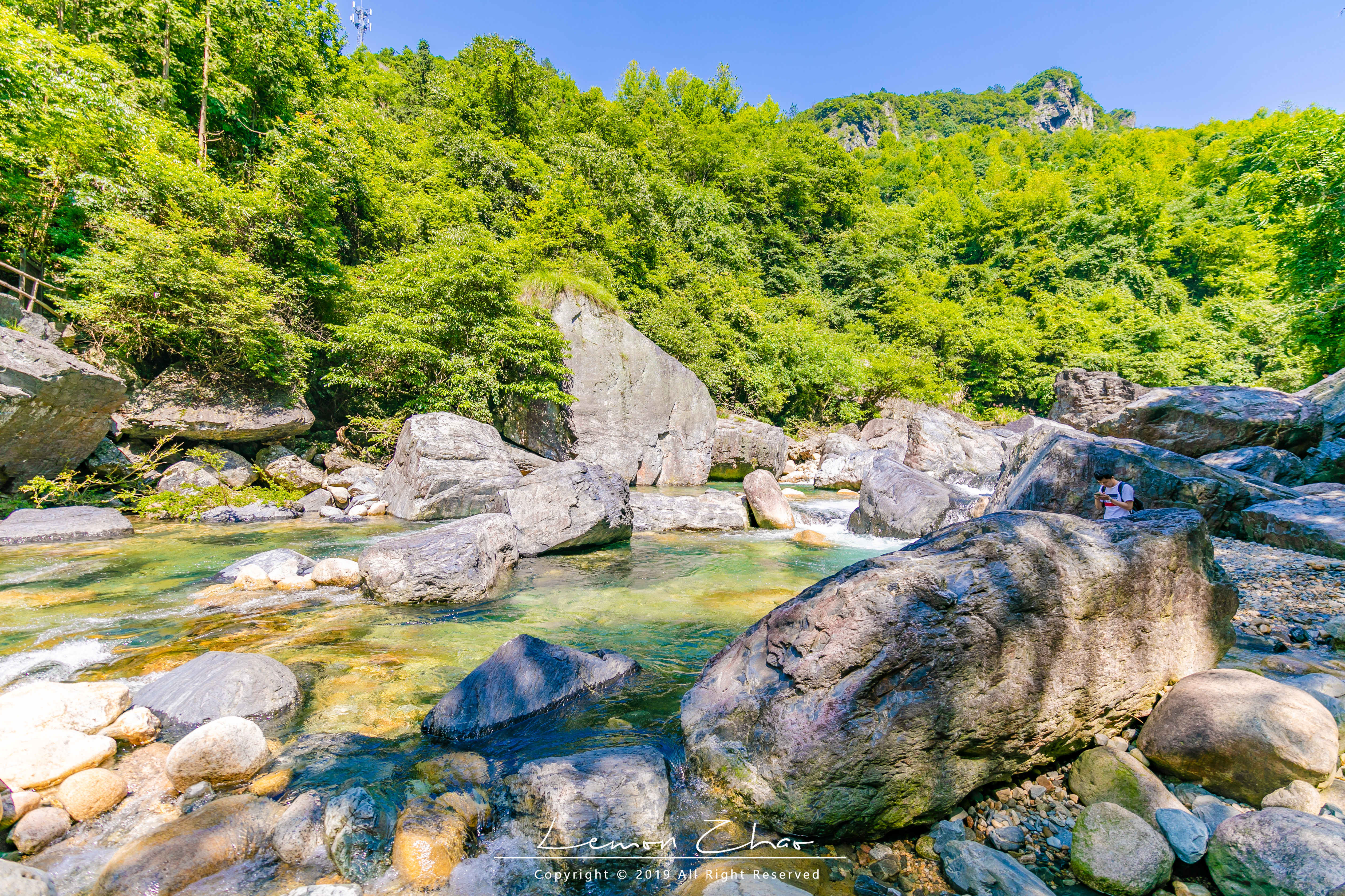 藏于山水之间的避暑胜地,安徽九寨沟风光