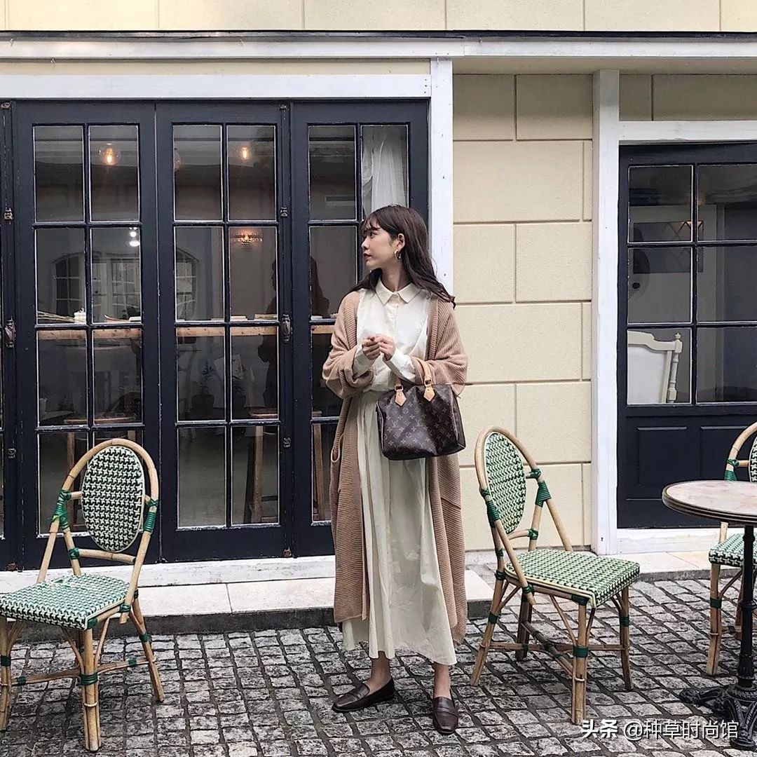 长皮衣外套女怎么穿好看,肥大的外套怎么穿好看