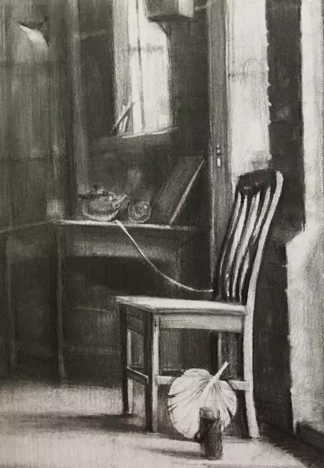 清华美院素描高分卷怎么画,清华美院高考素描