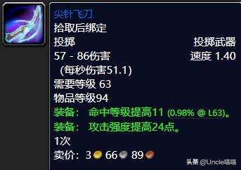 魔兽世界:TBC前期5人本出品的极品*器武**,款款都是团本敲门砖