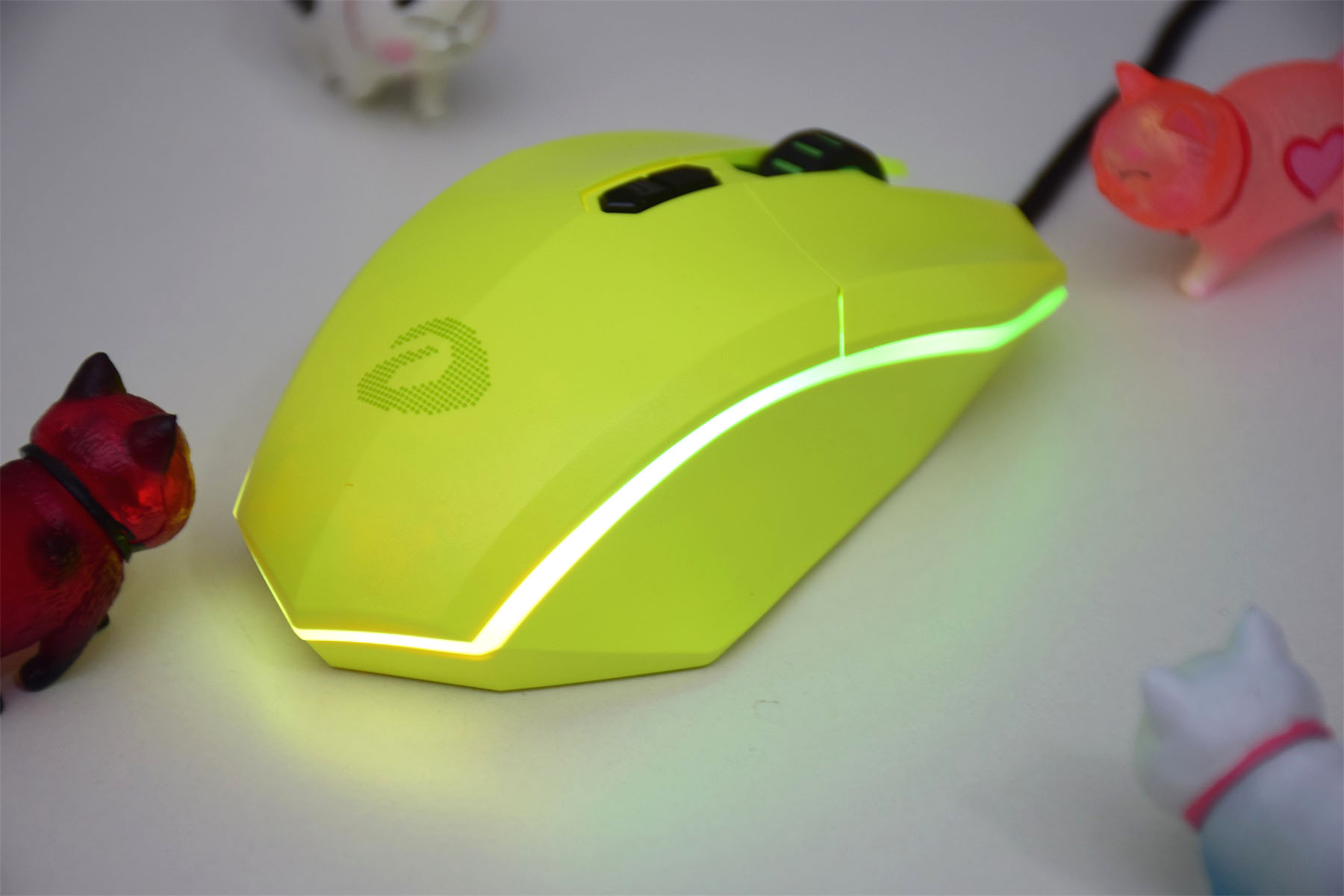 达尔优em910鼠标如何关灯,达尔优鼠标em910pro