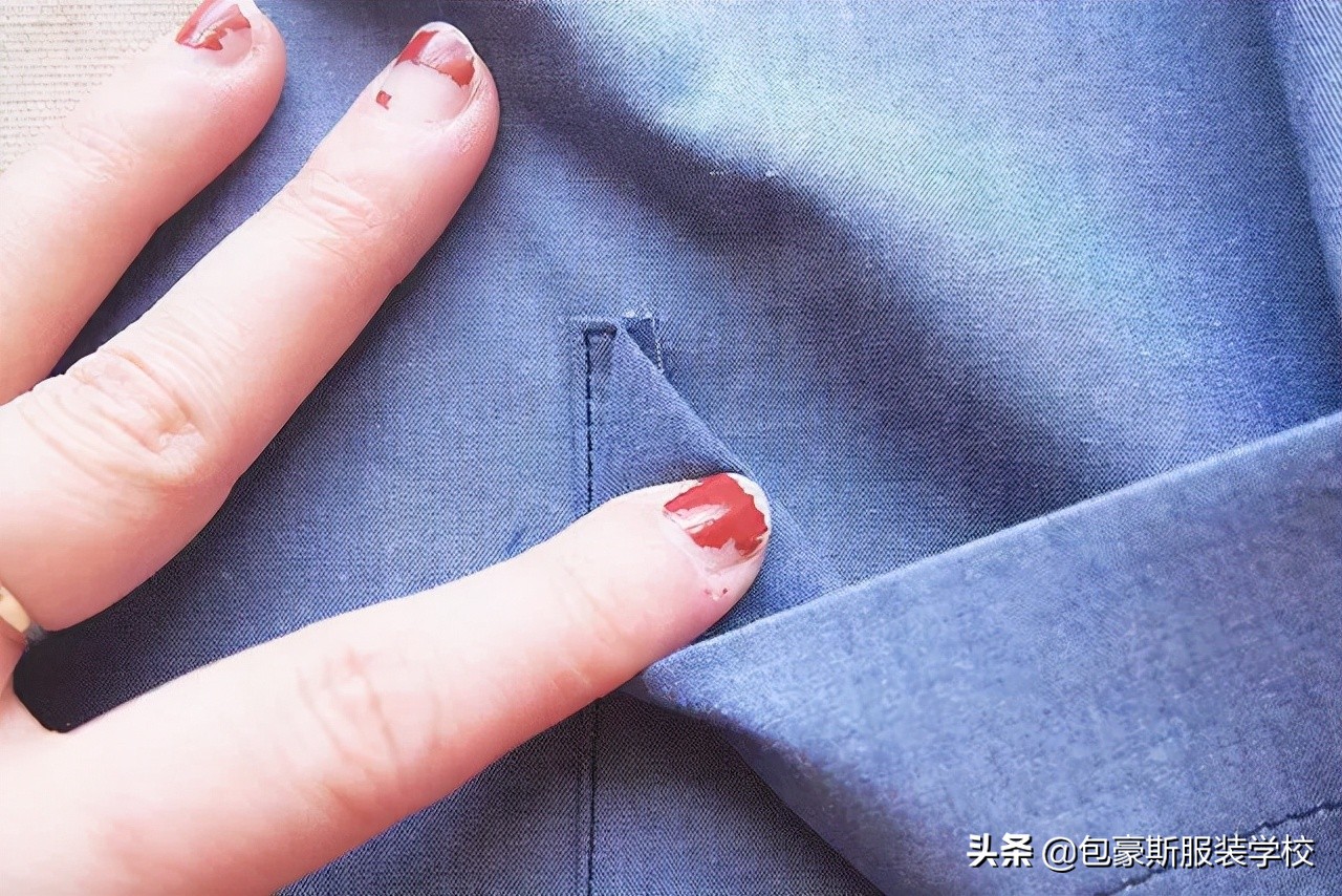 衬衫制版教程完整版,超详细衬衫领子缝纫工艺细节分解