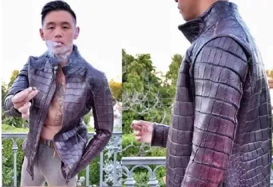 富二代晒骨皮包的残忍真相,富二代晒人骨皮包的残忍真相