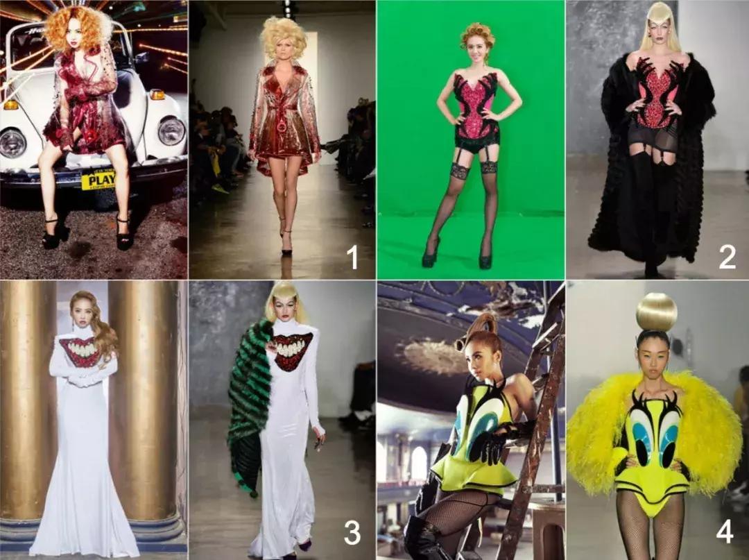 蔡依林的18年老粉儿,蔡依林一身红蓝