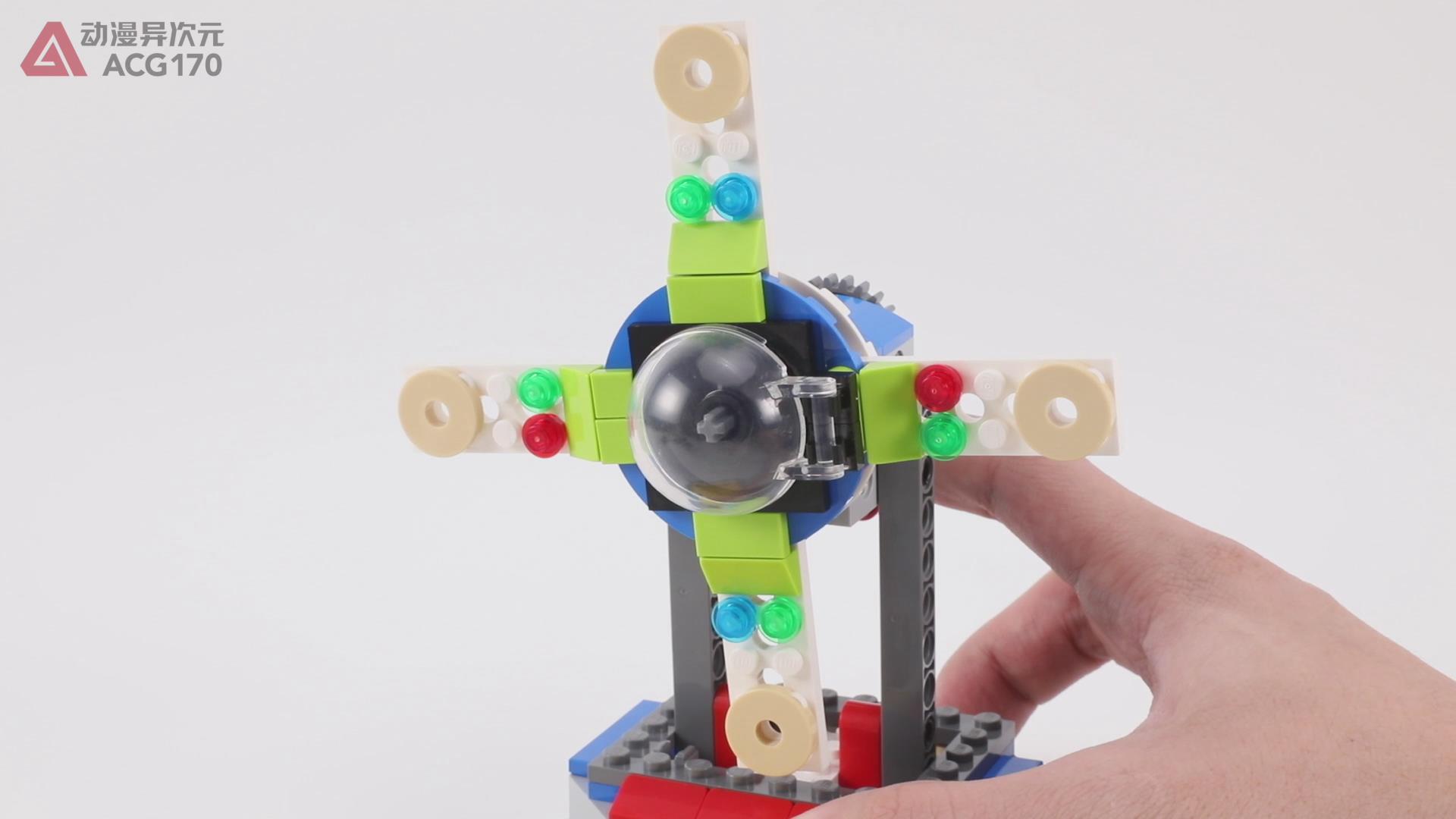 乐高积木创意百变31095游乐场旋转木马之摩天轮形态图文评测