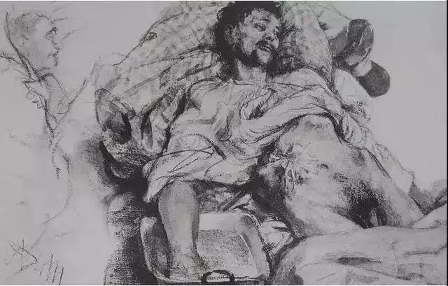 门采尔风景速写高清大图,速写临摹大师作品