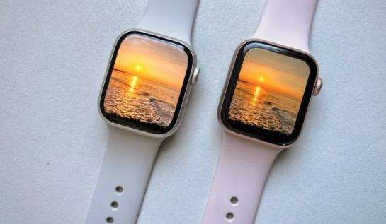 AppleWatchSeries7银色不锈钢相伴一周，边框是真窄，续航是真差