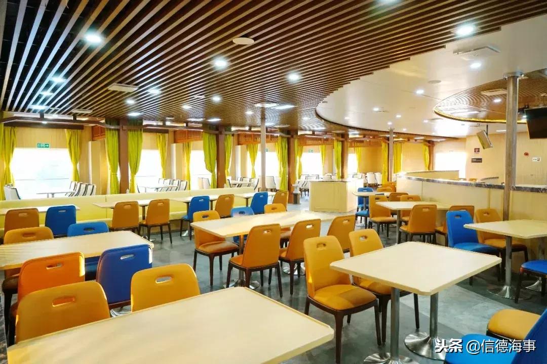 中韩客滚航线,探秘首艘国产大邮轮