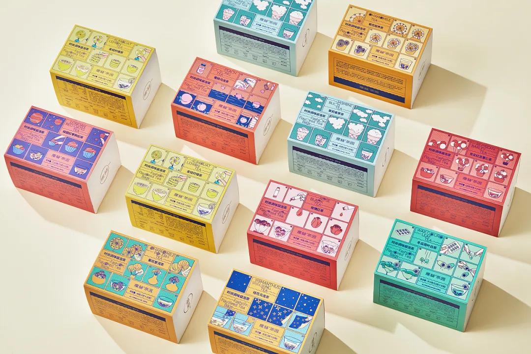 花茶包装的特色之处,养生花茶的包装