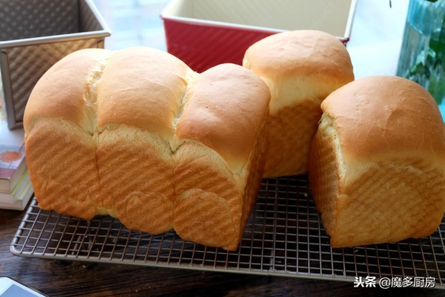 超级柔软细腻拉丝的吐司面包做法,怎么才能做出好吃的厚吐司面包