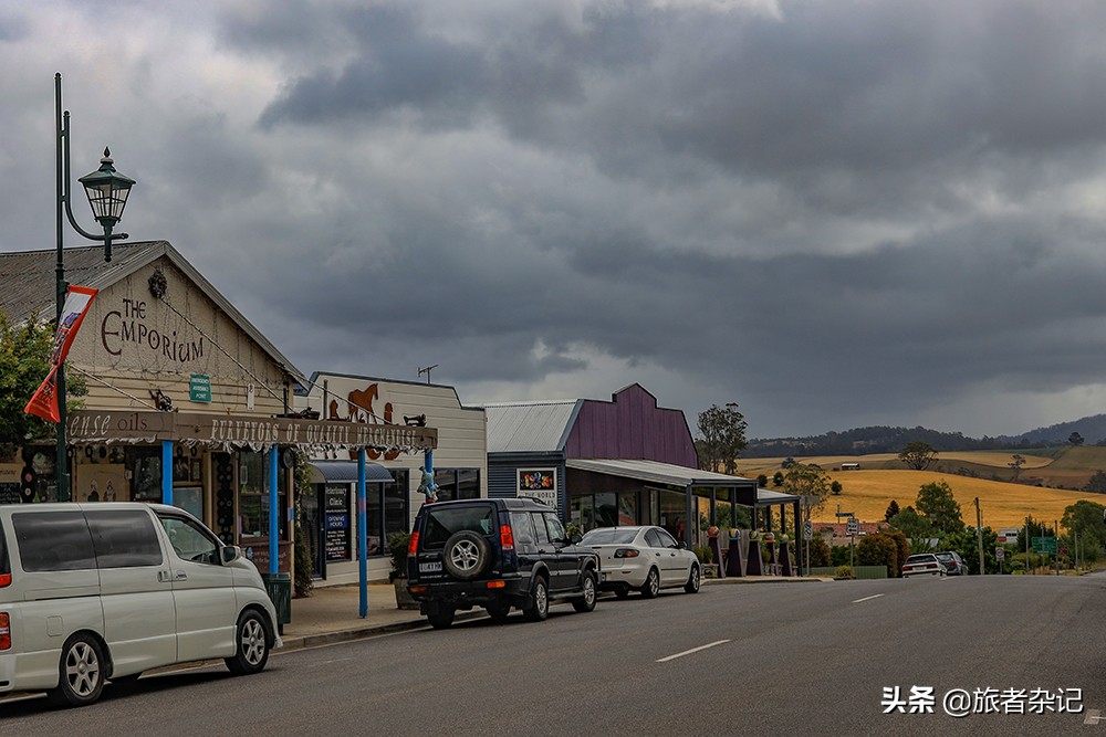 谢菲尔德壁画小镇图片,塔斯马尼亚壁画小镇谢菲尔德小镇