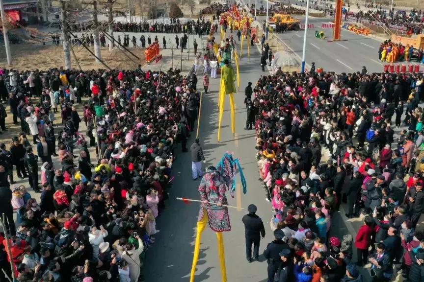 2022年兰州新区社火闹元宵,兰州新区社火闹元宵