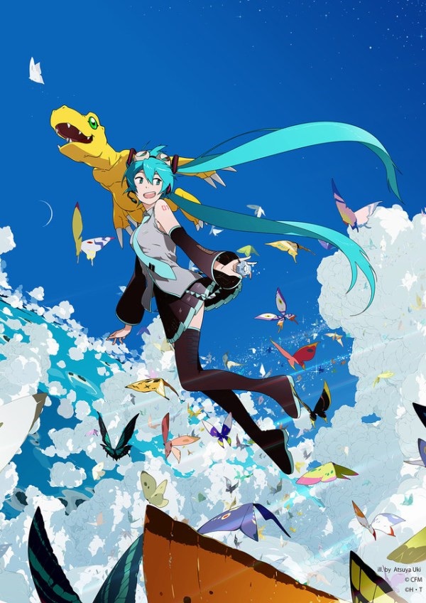 初音未来数码宝贝版,数码宝贝2021新动漫