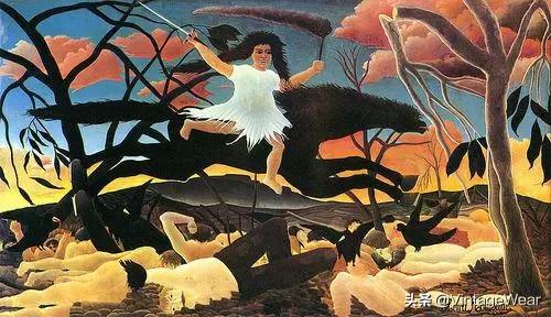 亨利卢梭丛林系列创作时期,亨利卢梭丛林幻想