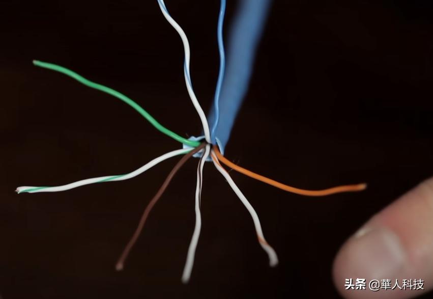给大家分享一个不知道用不用得上的小知识，网线的接线方法