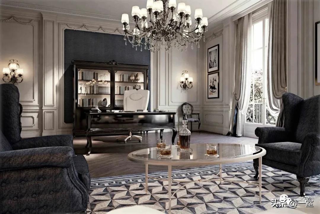 餐厅书房一体设计,书房客房一体设计