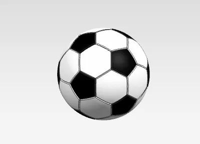 足球模型图,足球三维模型