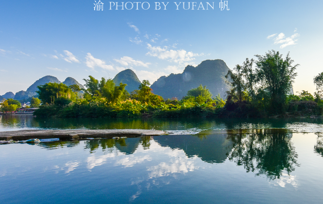 桂林遇龙河竹筏漂流图片,桂林遇龙河漂流多少钱