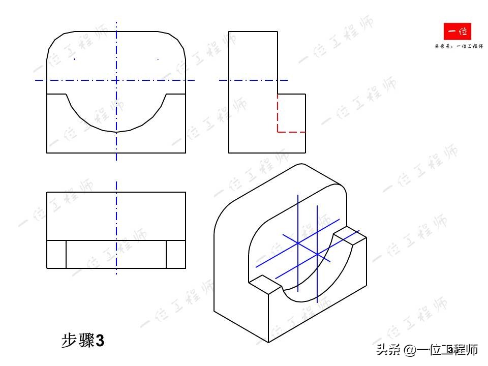 轴测图半圆弧的画法,轴测图角度画法教程