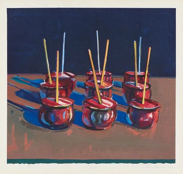 美国普普艺术家韦恩·蒂博作品欣赏