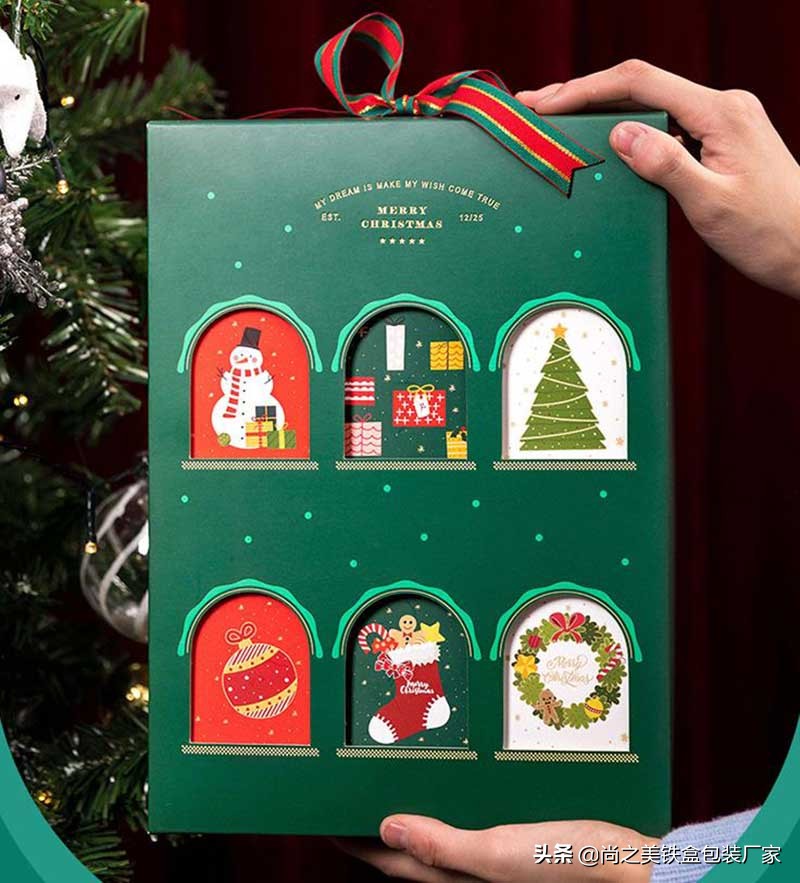 圣诞节高档创意礼盒 (好看的圣诞礼盒)