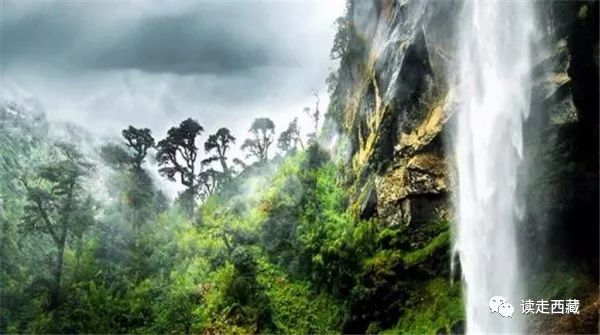 西藏墨脱到波密的路上风景如画,墨脱的秘境瀑布
