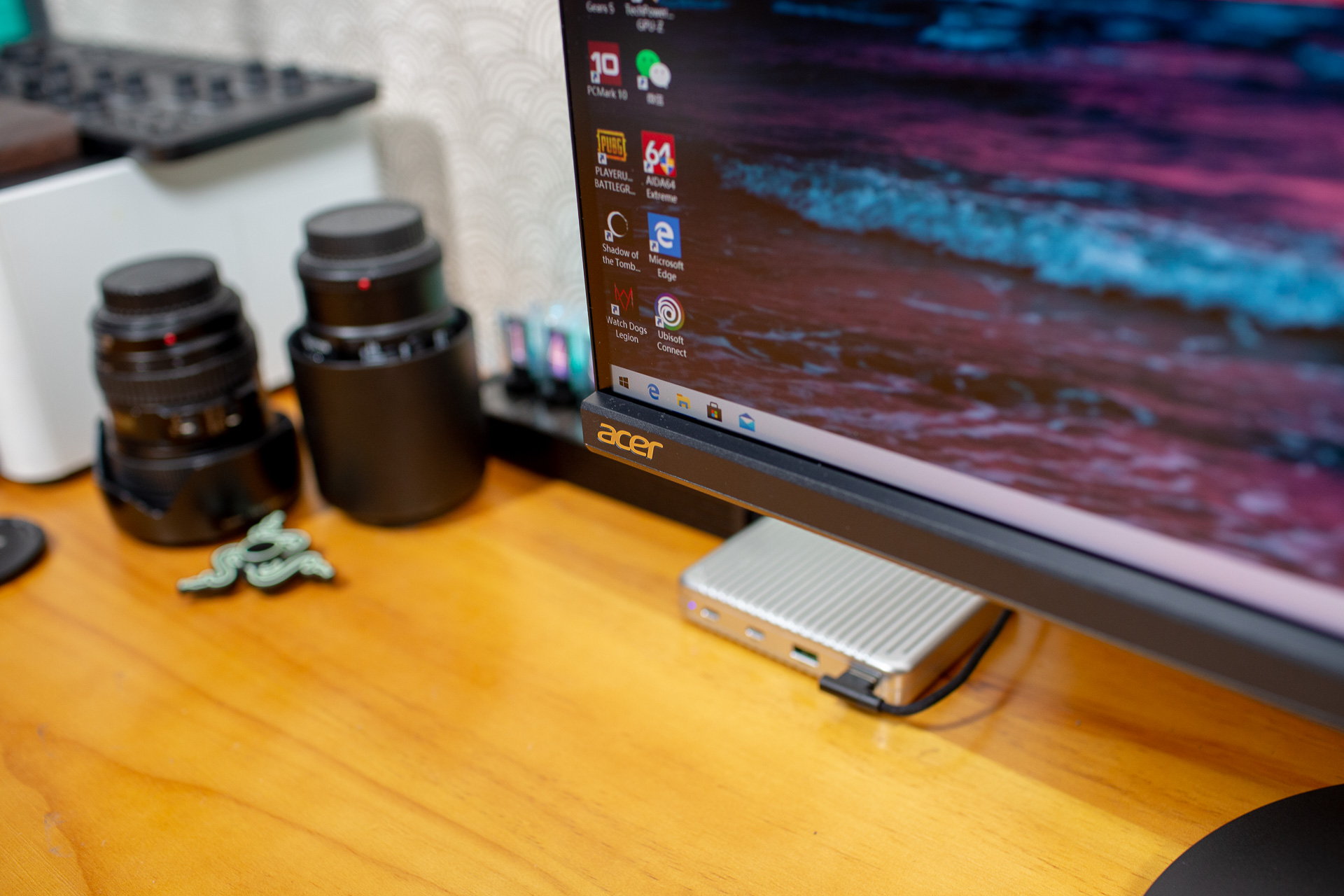 宏碁xv282k显示器接口,宏碁2k曲面显示器评测