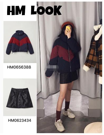 hm穿搭小个子冬天,hm试衣间闺蜜装