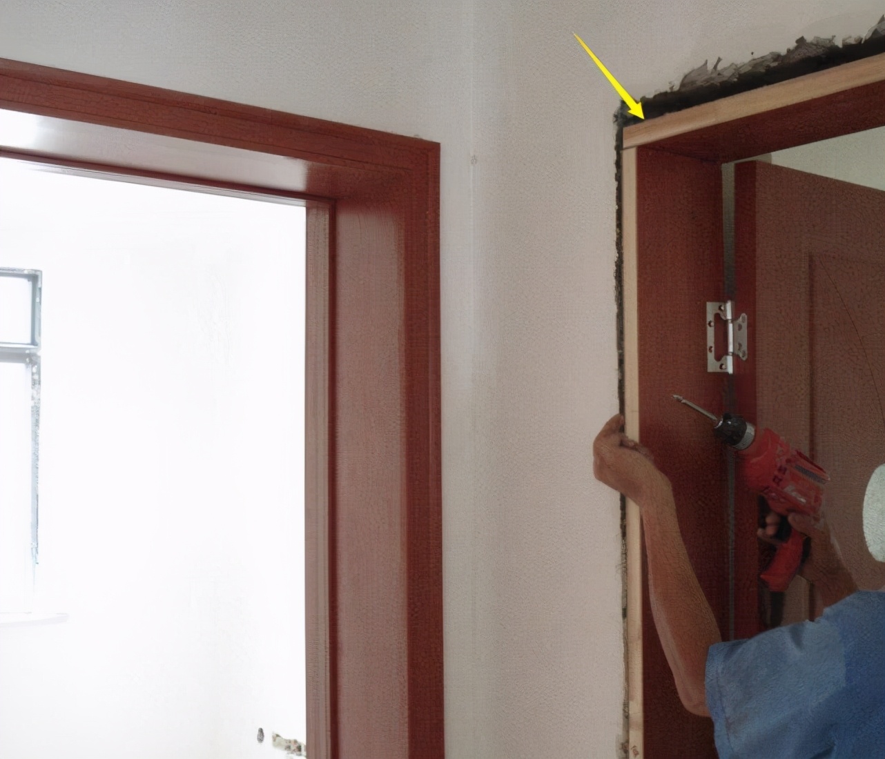 卫生间门套不贴砖可以用什么代替,卫生间铝合金门套效果