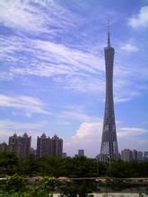 广州第一高楼小蛮腰,广州第一高塔小蛮腰整体图片