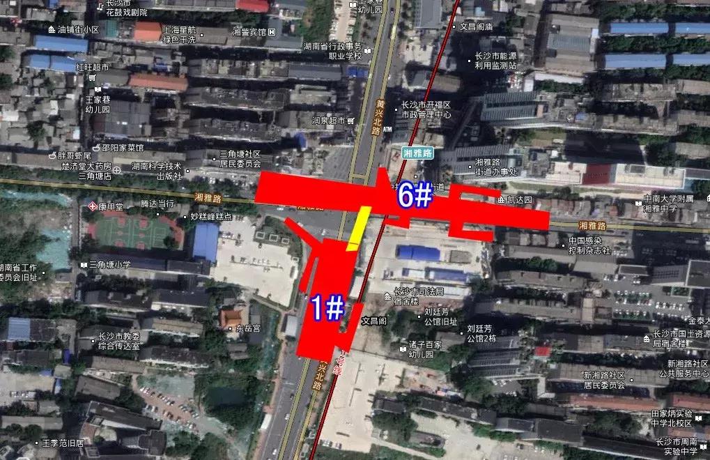 长沙地铁6号线隆平水稻博物馆站,长沙地铁6号线全部站点名