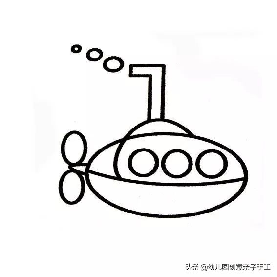 3-5岁幼儿简笔画大全最简单,幼儿园必学100种简笔画