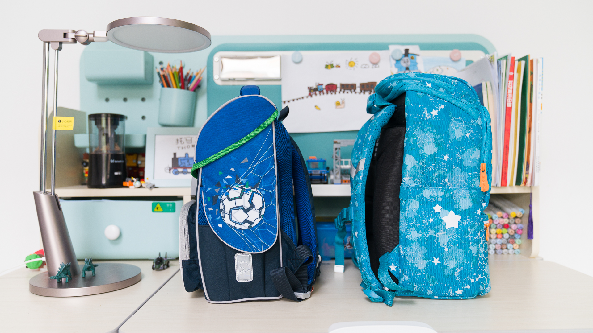 学生书包4-6年级护脊减负书包,初中生书包3-6年级减压护脊书包