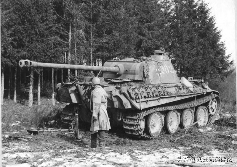 二战黑豹坦克有多高,黑豹坦克是二战中最好的中型坦克