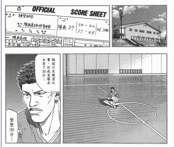 灌篮高手说中国男篮,灌篮高手日本高中联赛