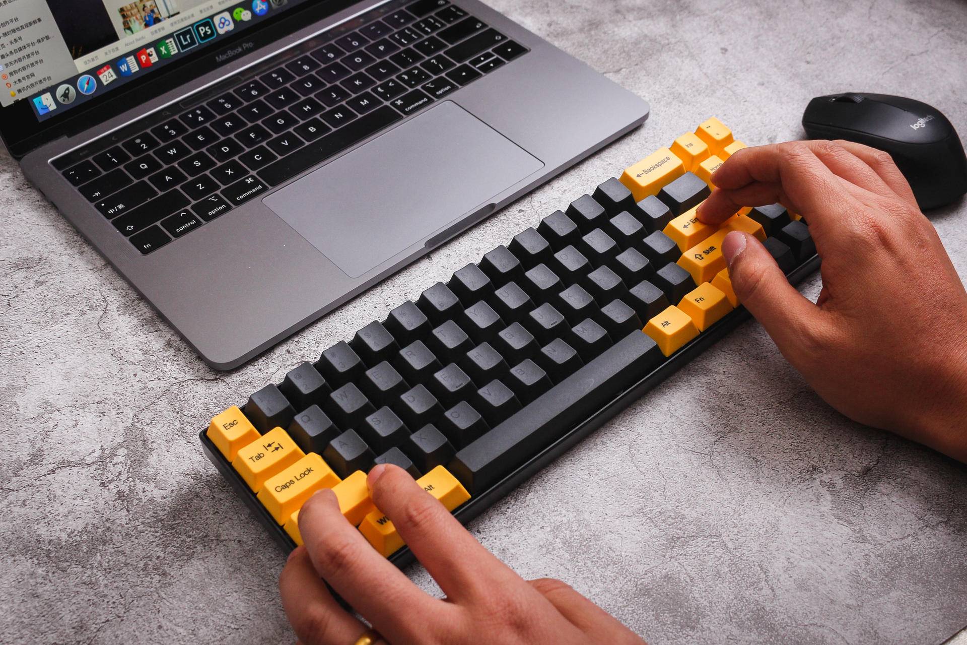 高斯机械rgb键盘测评,高斯alt71双模迷你机械键盘