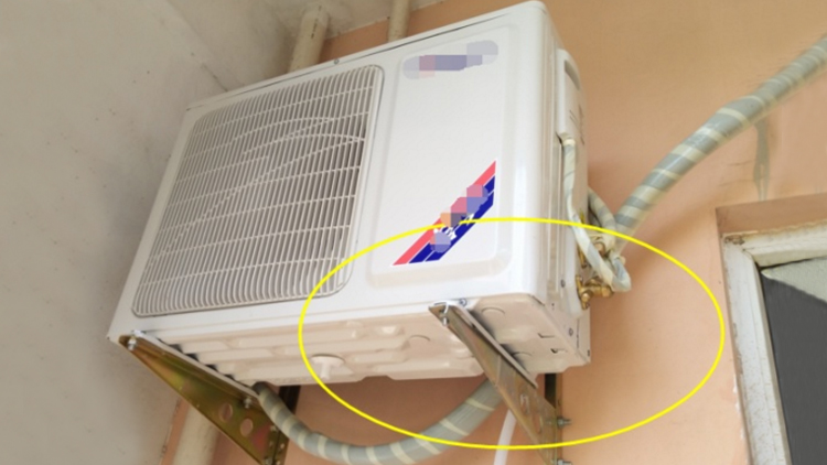 日本空调外机都是怎么放的,空调外机放在墙上真的好吗