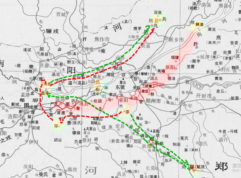 郑伯克段于鄢人物之间矛盾,郑伯克段于鄢的故事关系图
