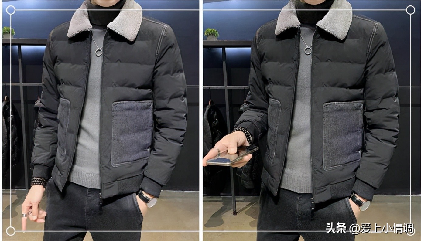 金利来男士棉服外套,男士棉衣外套美式复古工装棉服