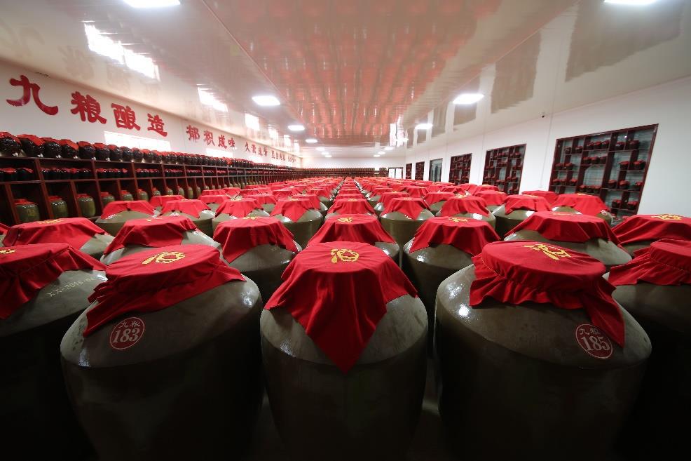 一杯好酒•与众不同洛阳蔡州商会到洛阳古洛酒铺生产基地走访调研