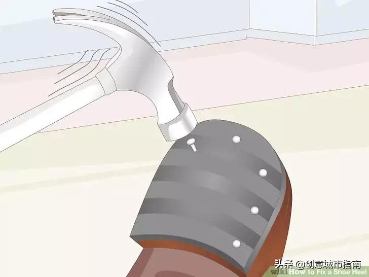 如何修复磨坏的鞋跟,如何修理鞋跟一边磨损