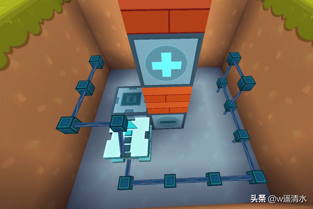 迷你世界自动门上下伸缩,迷你世界如何做上下伸缩门