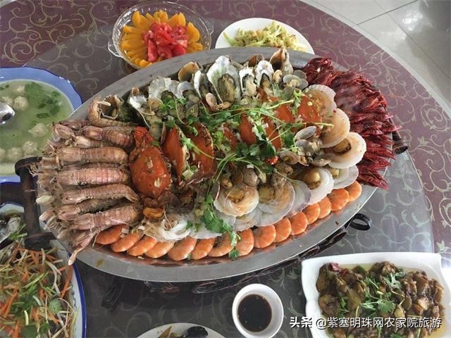 夏天去赶海抓螃蟹小龙虾,东戴河亿方客宾馆